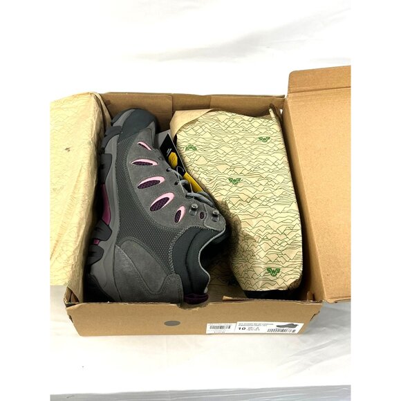 Womens Eastern Mountain Sports  Low EMS Journey Charcoal Hiking Shoes Size 11 EM - Picture 3 of 6
